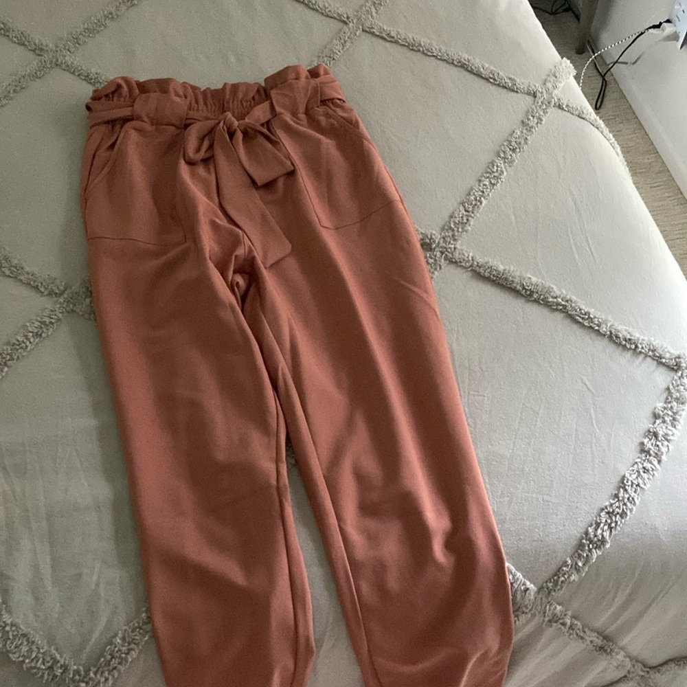 Grace Karin paper bag pants